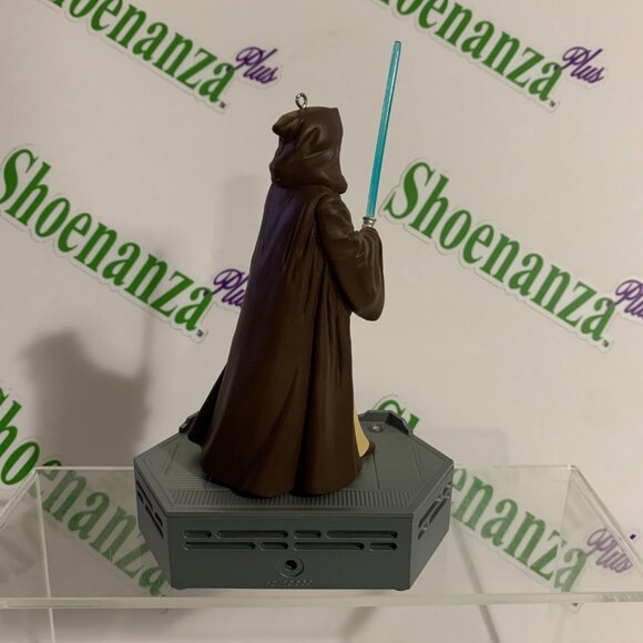 Hallmark Keepsake Christmas Storytellers Star Wars New Hope Jedi Obi-Wan Kenobi - Picture 8 of 8